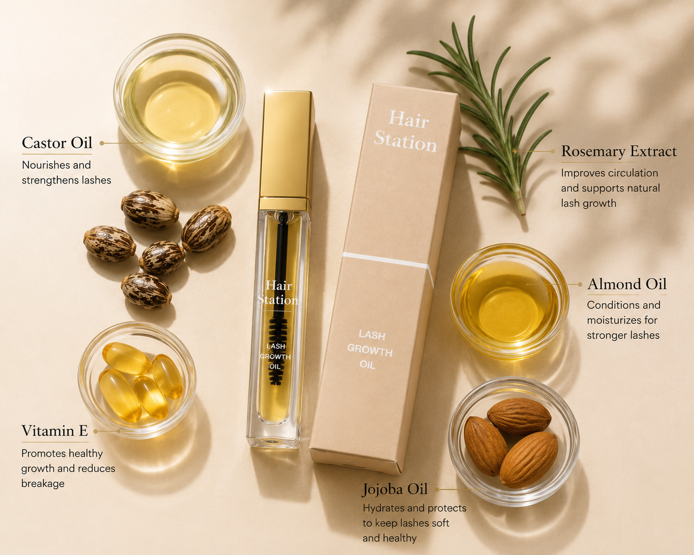 Lash Growth Oil – 10ml