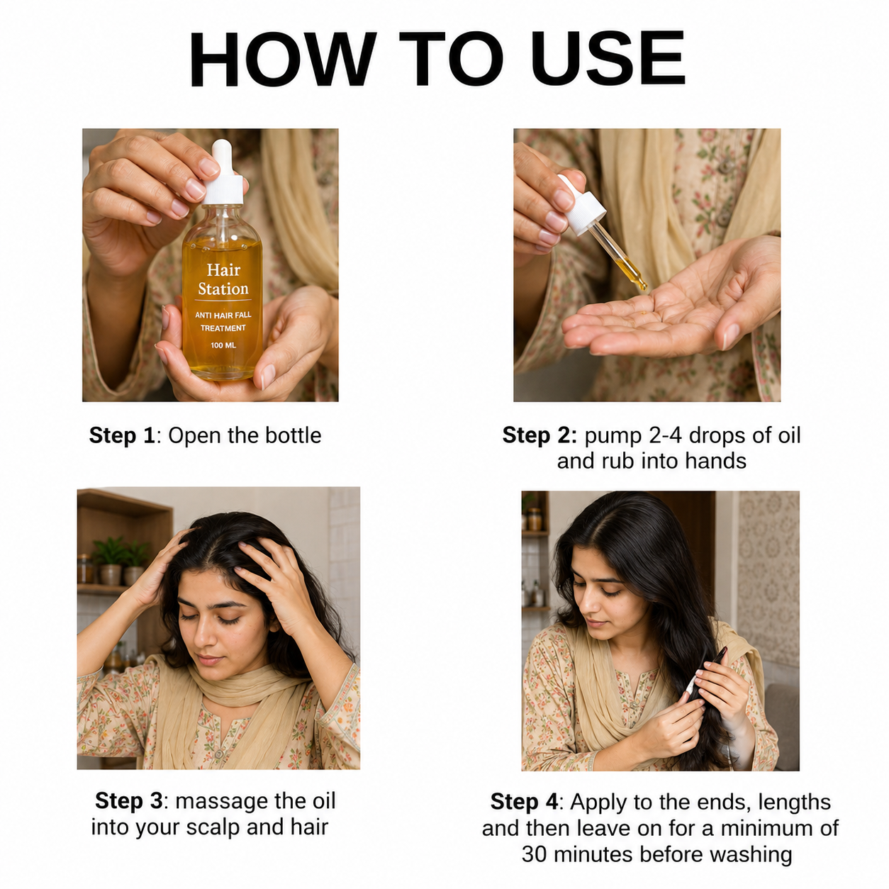 Anti Hairfall Treatment Oil – 100ml