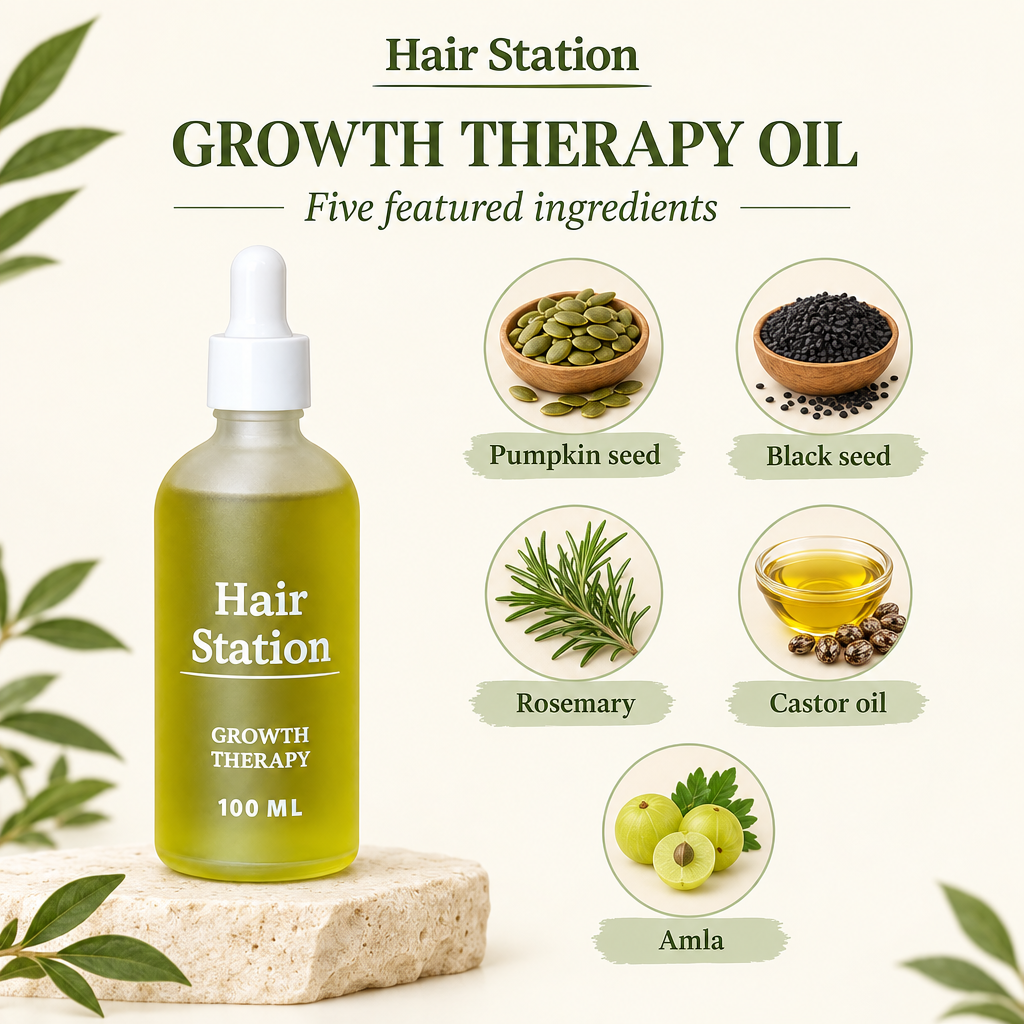 Growth Therapy Oil ingredient guide